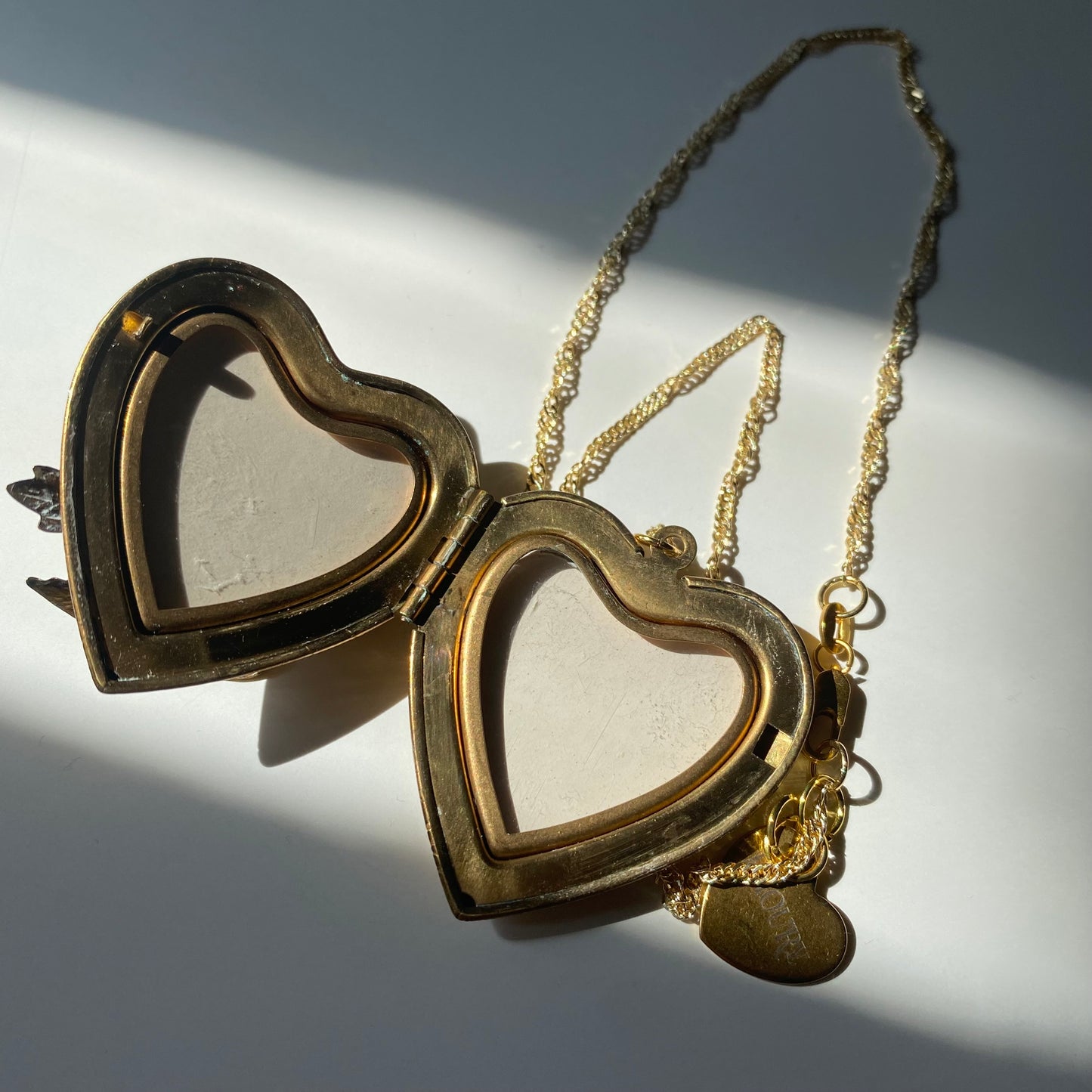 Heirloom Vintage Bird Locket