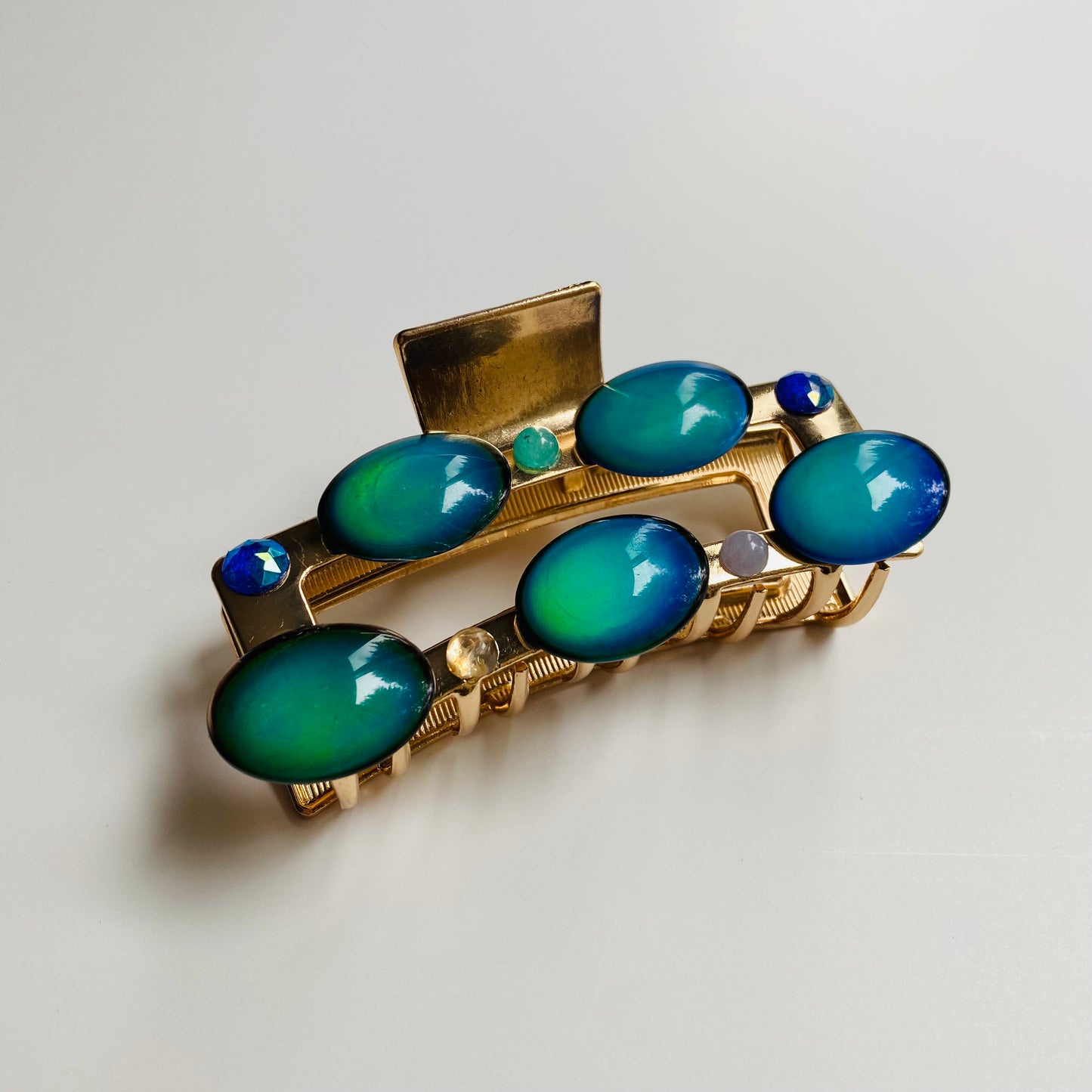 Large Stone Hair Clip