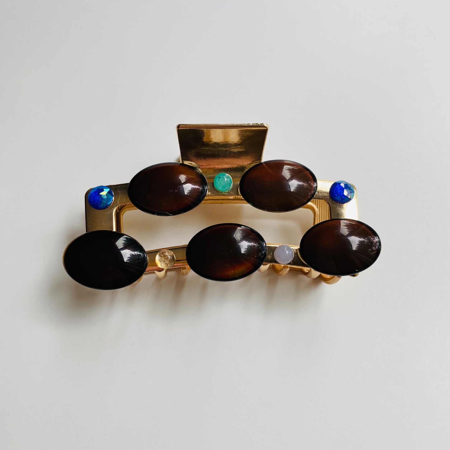 Large Stone Hair Clip